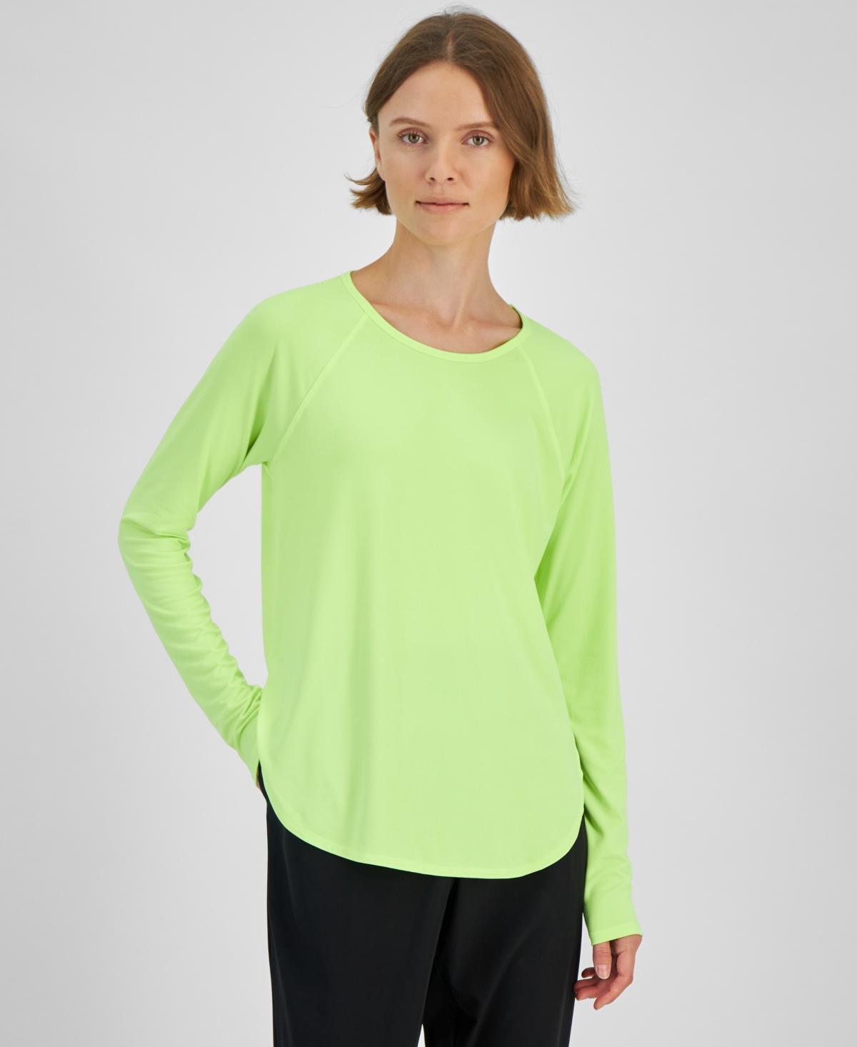 Id Ideology Womens Performance Long-Sleeve Top, Created for Macys Product Image