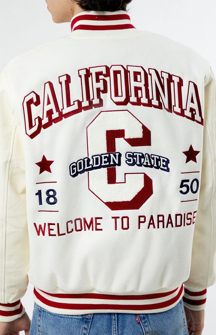 Men's Golden State Varsity Jacket Product Image