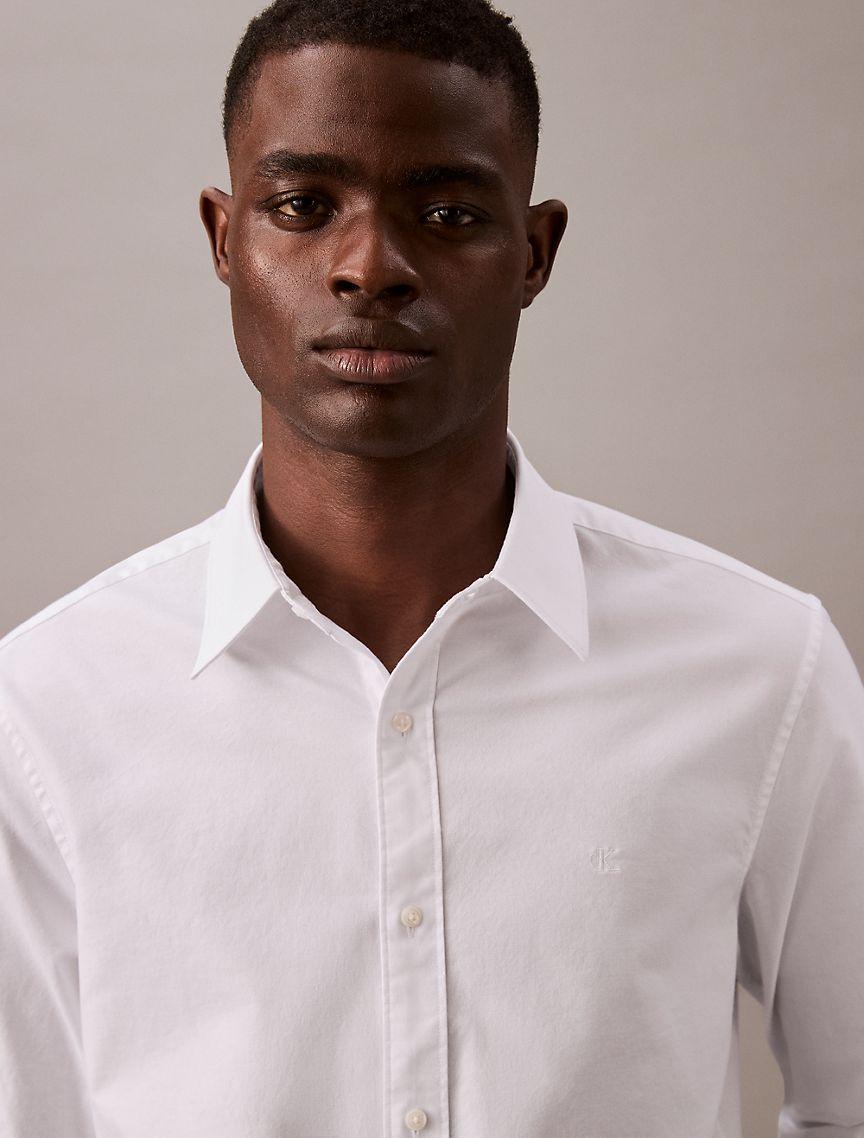 Solid Oxford Classic Button-Down Shirt Product Image