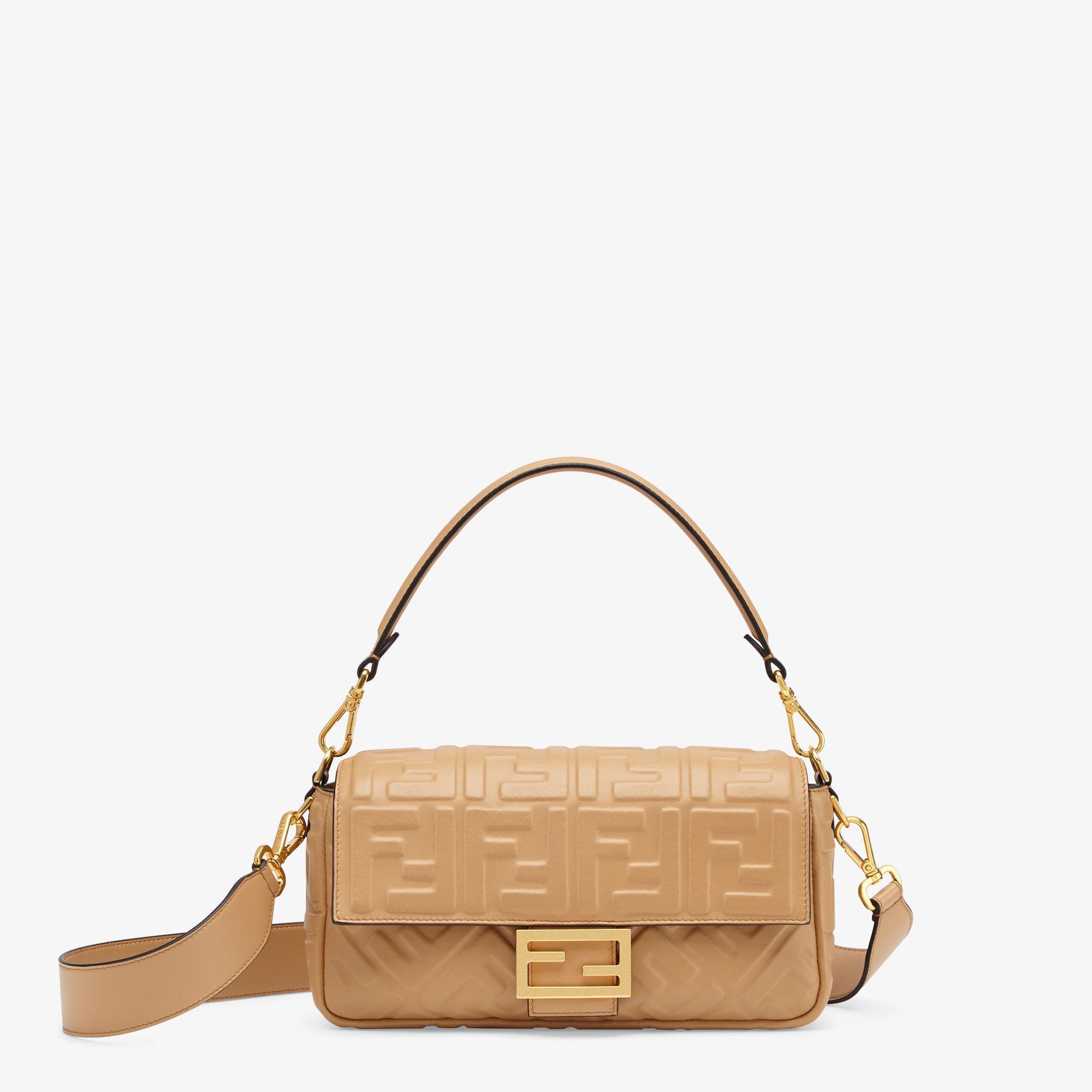 BaguettePink nappa leather bag Product Image