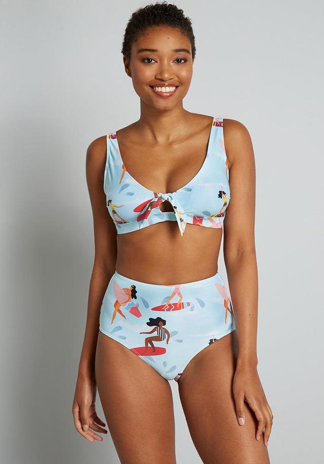 The Sara High-Waisted Bikini Bottom Product Image