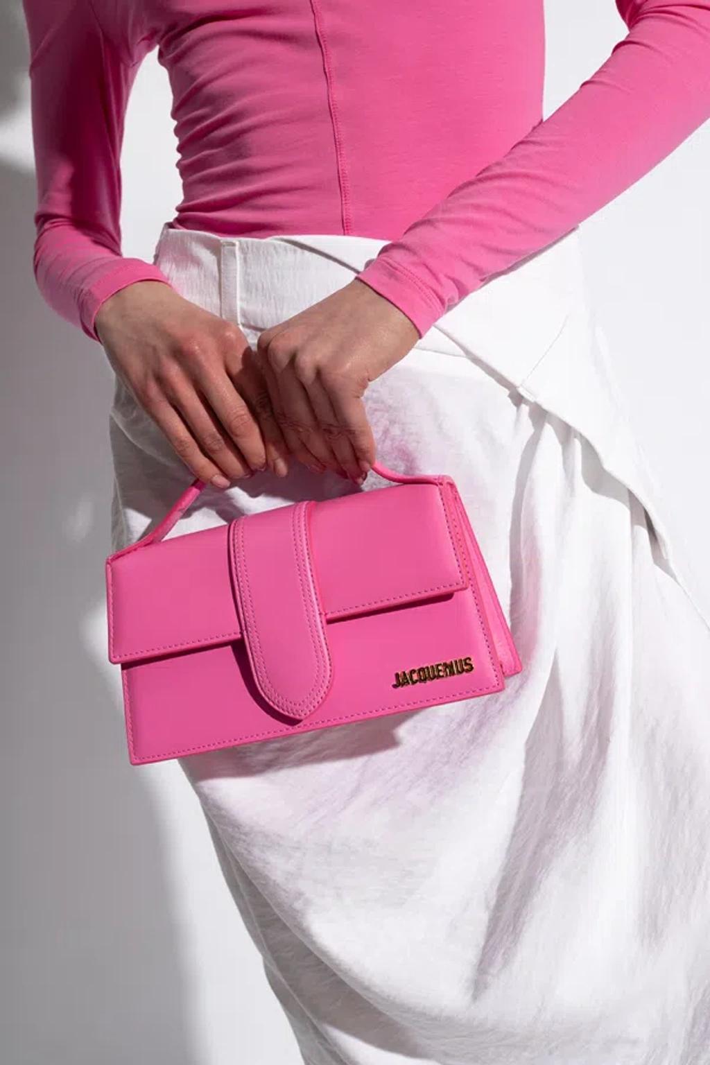 JACQUEMUS Le Grand Bambino Bag In Pink Product Image