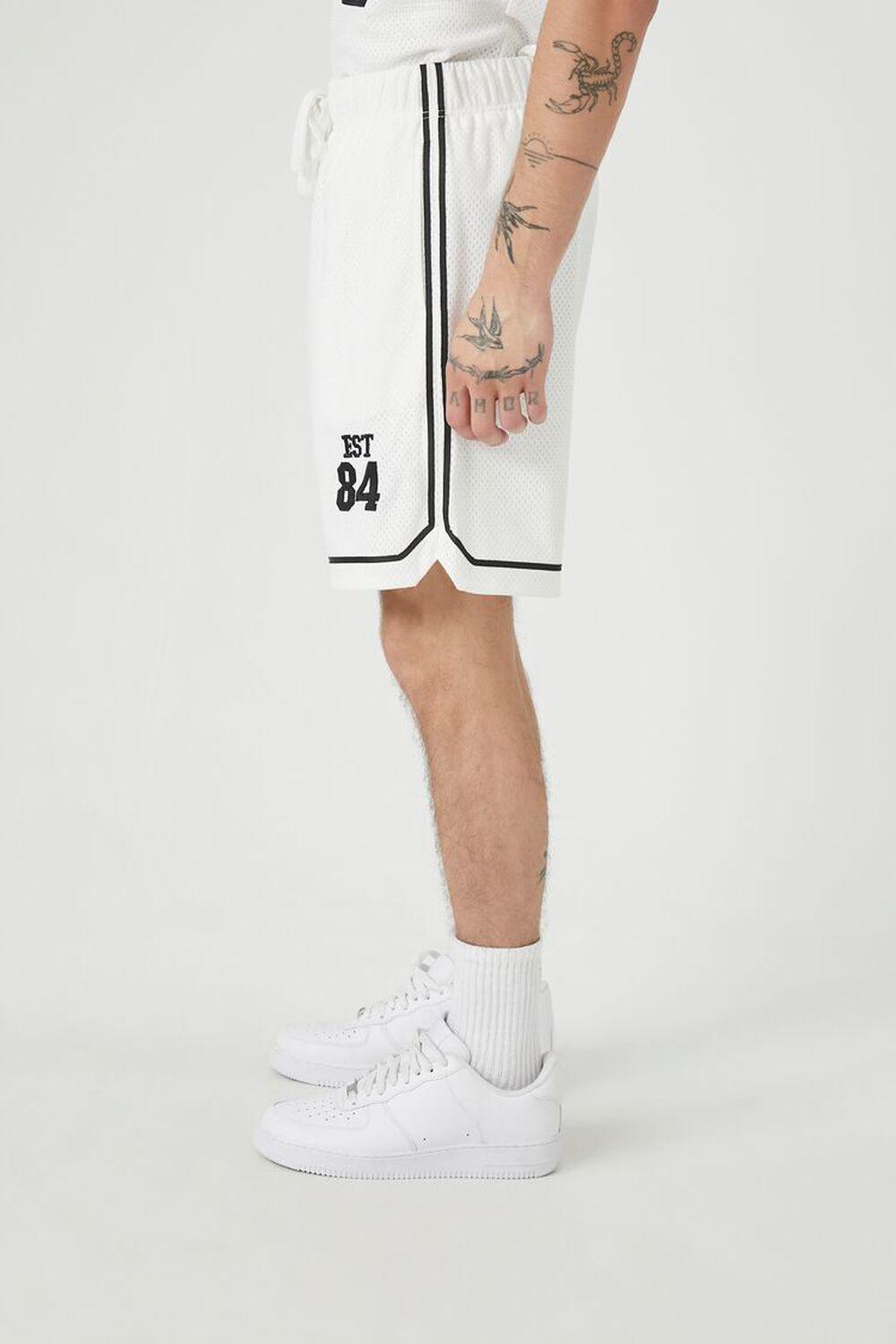 EST84 Graphic Basketball Shorts | Forever 21 Product Image