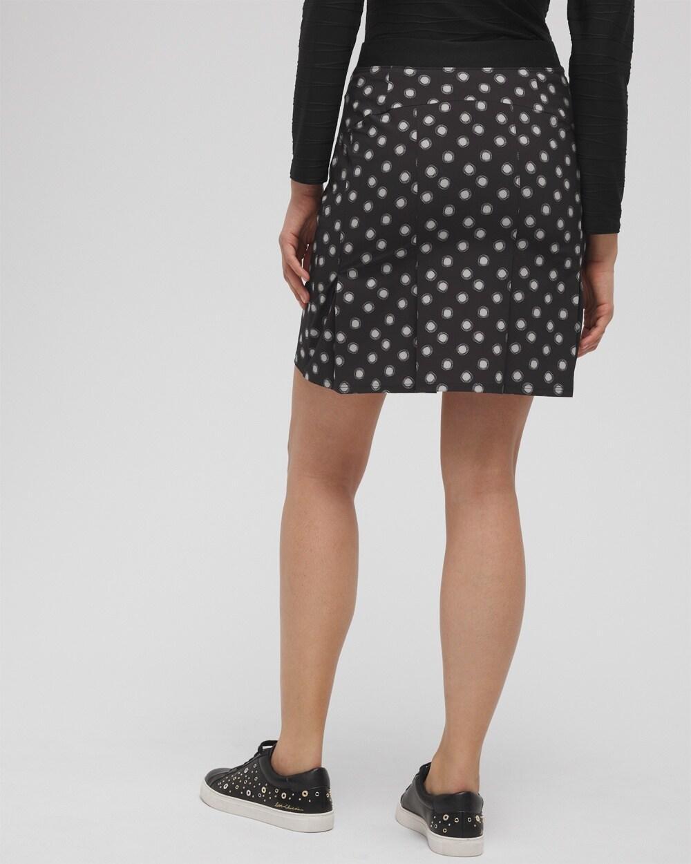 Zenergy® UPF Polka Dot Pleat Skort Product Image