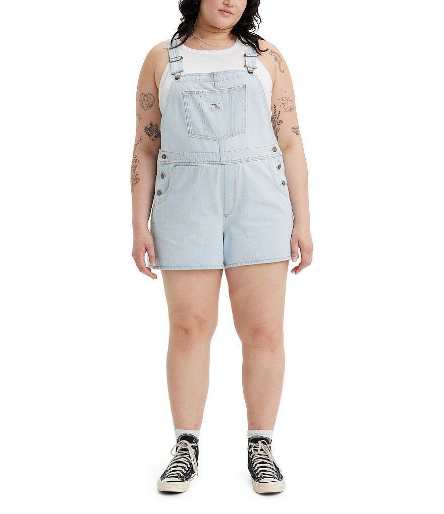 Levi's® Plus Size Vintage Denim Shortalls Product Image