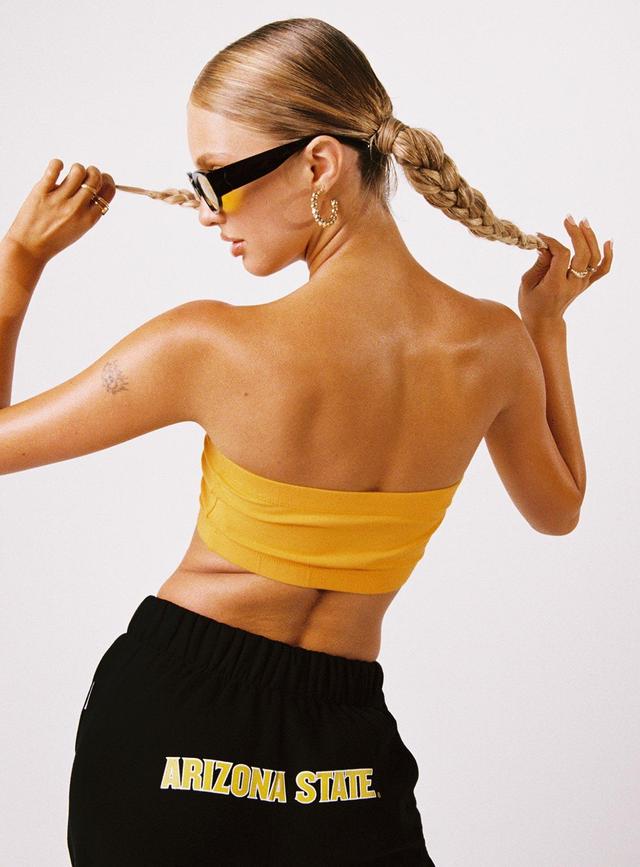 ASU Bandeau Top Gold Product Image