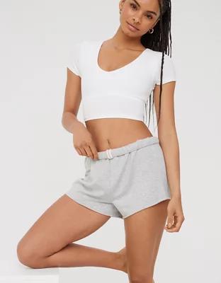 OFFLINE By Aerie OTT Fleece Short Product Image