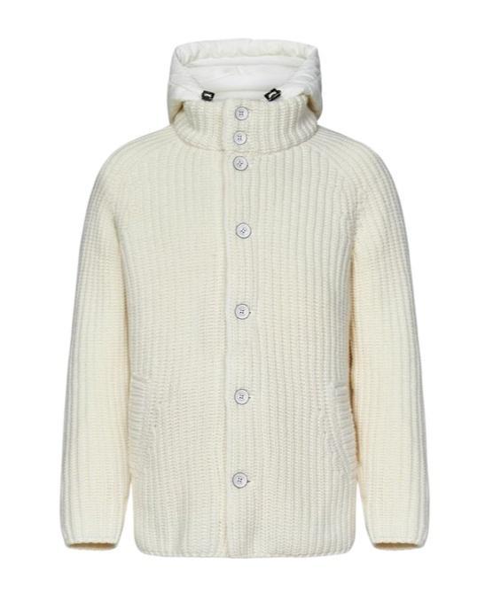 HERNO Sorano Button In White Product Image