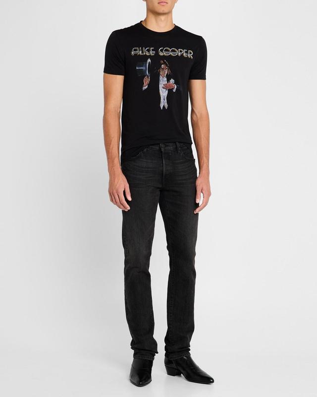 Men's Alice Cooper Top Hat T-Shirt Product Image