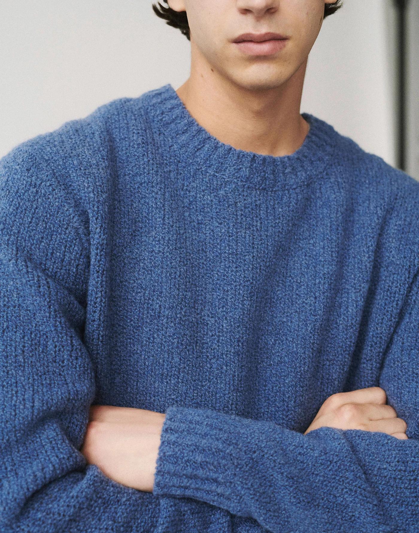 Bouclé Crewneck Sweater Product Image