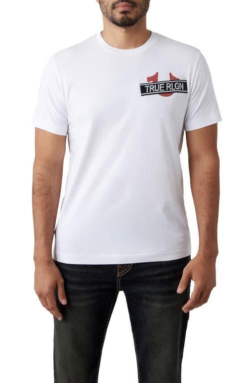 True Religion Short Sleeve Taped Graphic T Product Image