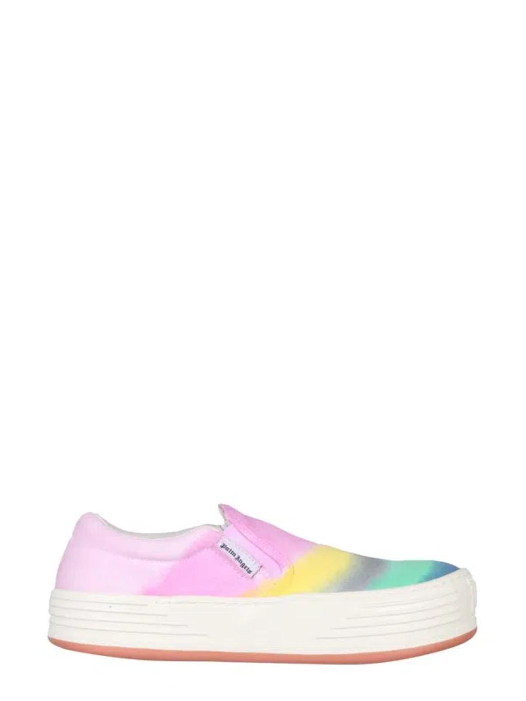 PALM ANGELS Snow Slip-on Sneakers In Multicolour Product Image