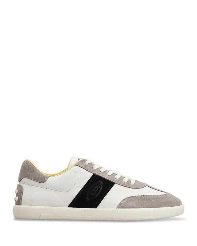 Tods Mens Multi Cassetta Lace Up Sneakers Product Image