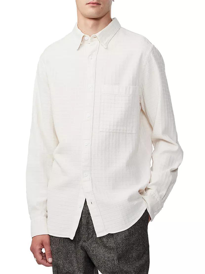 Cohen Relaxed-Fit Button-Down Shirt Product Image