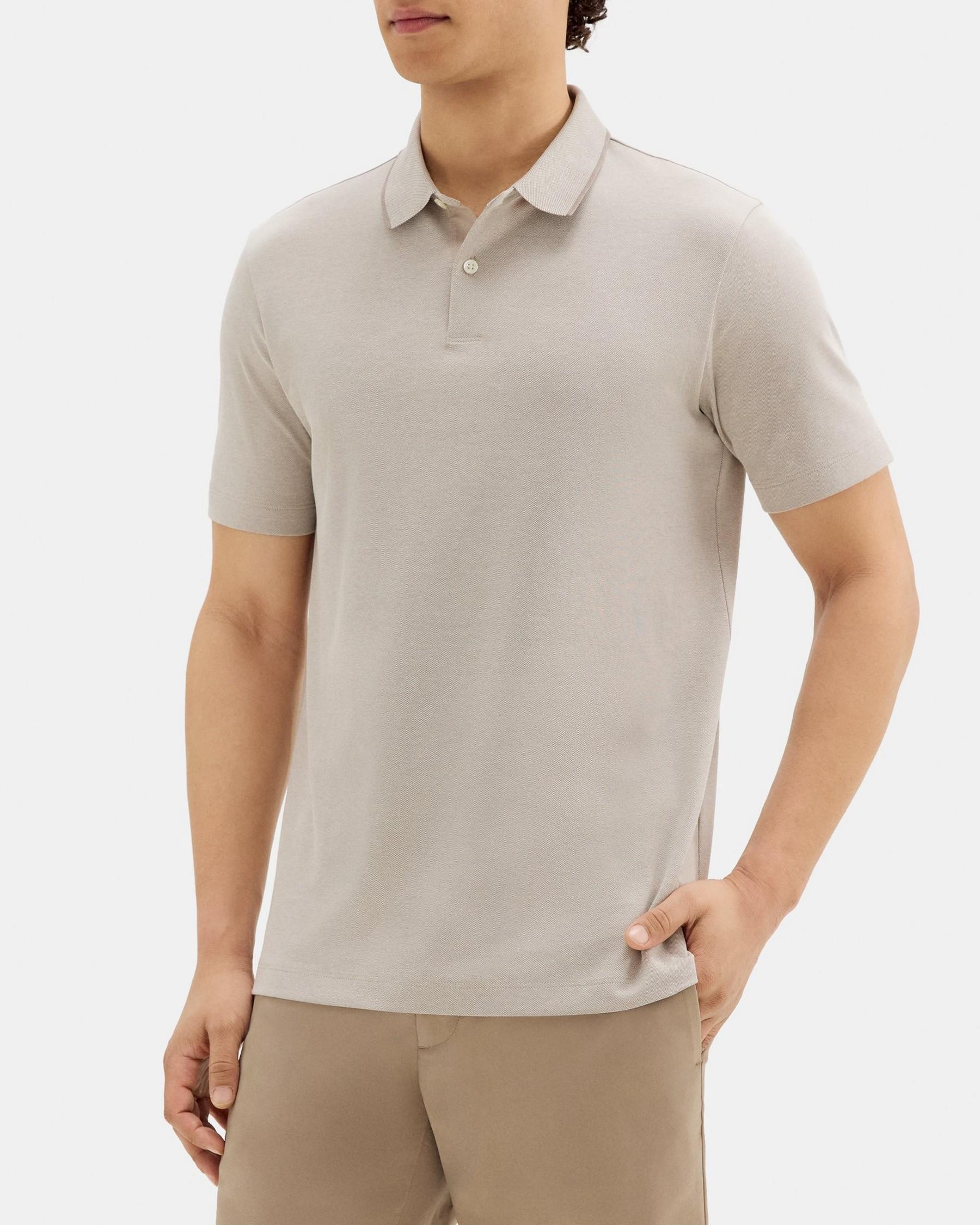 Standard Polo in Piqué Cotton Product Image