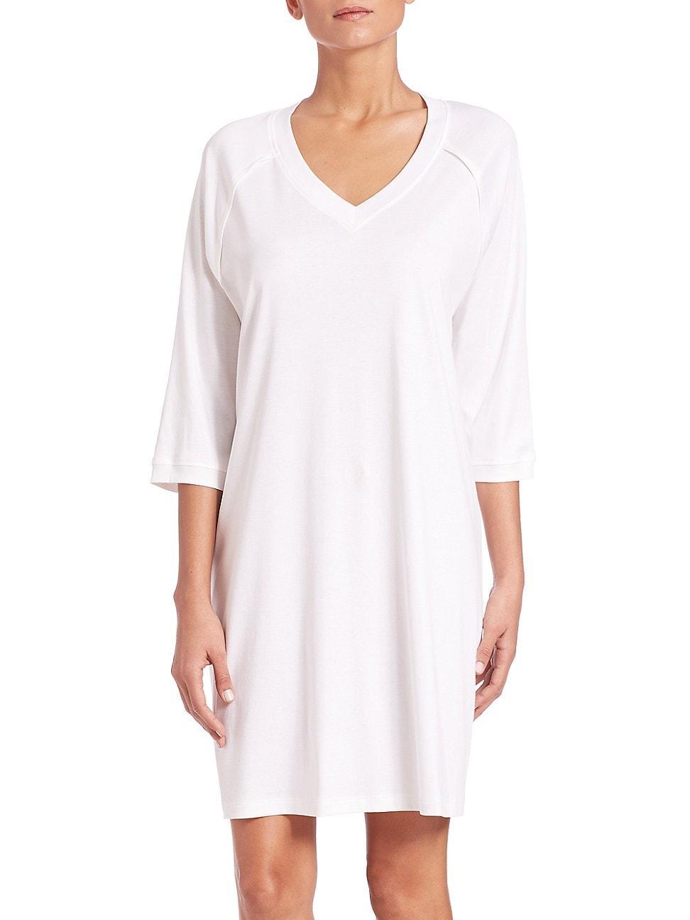 Womens Pure Essence Three-Quarter Sleeve Gown Product Image