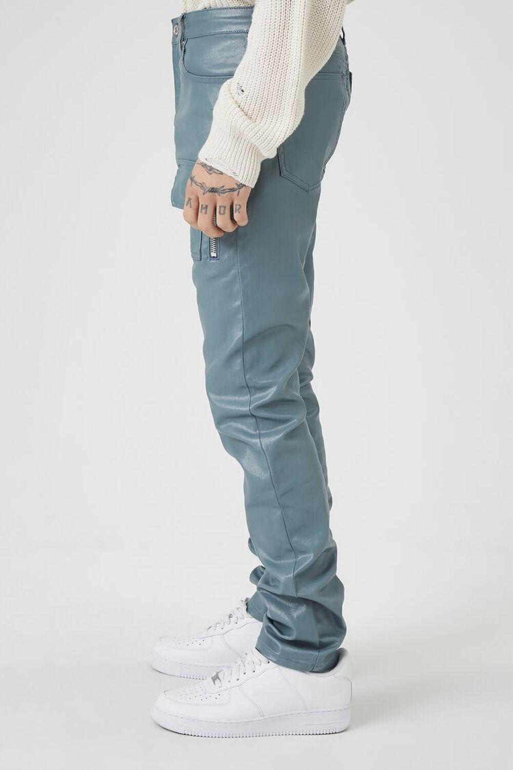 Mid-Rise Cargo Skinny Jeans | Forever 21 Product Image