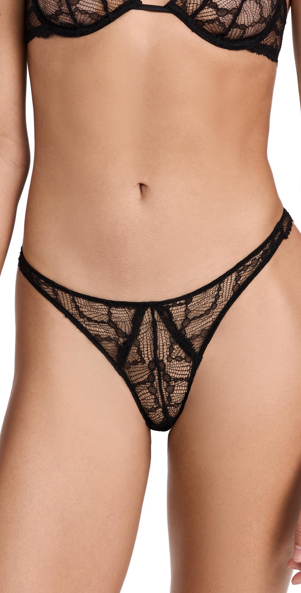 Womens Mon Cheri Sheer Lace Briefs Product Image