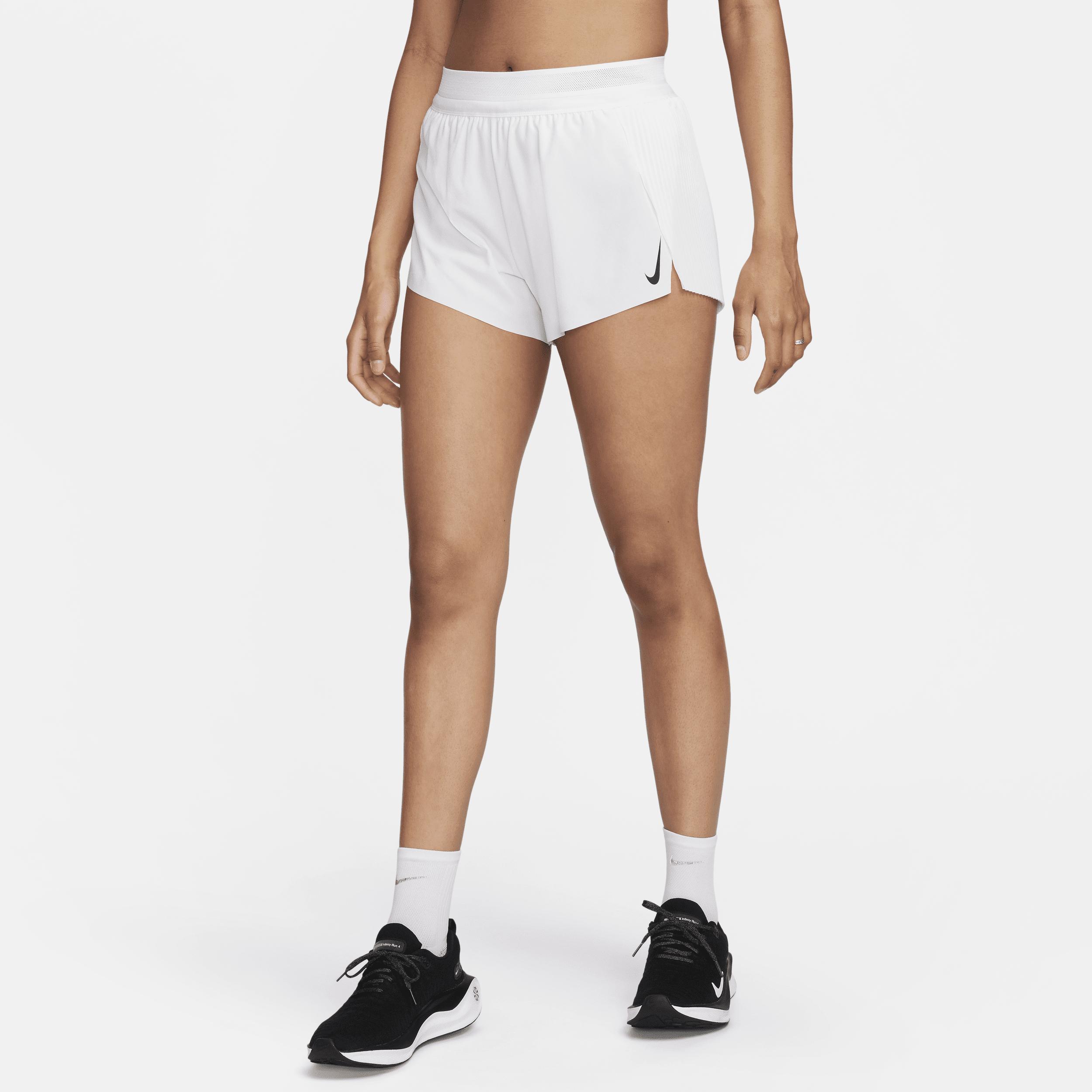 Nike Women's AeroSwift Dri-FIT ADV Mid-Rise Brief-Lined 3" Running Shorts Product Image