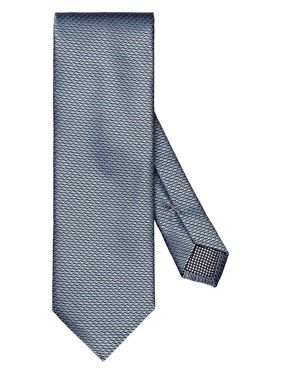 Mens Wardrobe Essentials Geometric Silk Tie Product Image