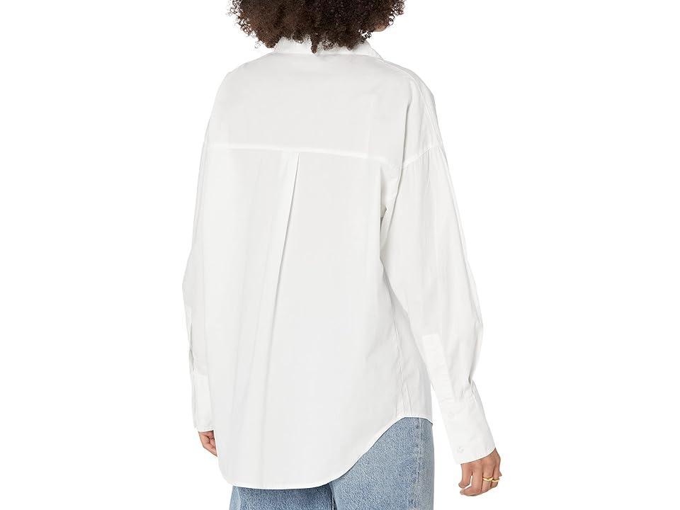 MONROW Poplin Shirt Women's Clothing Product Image