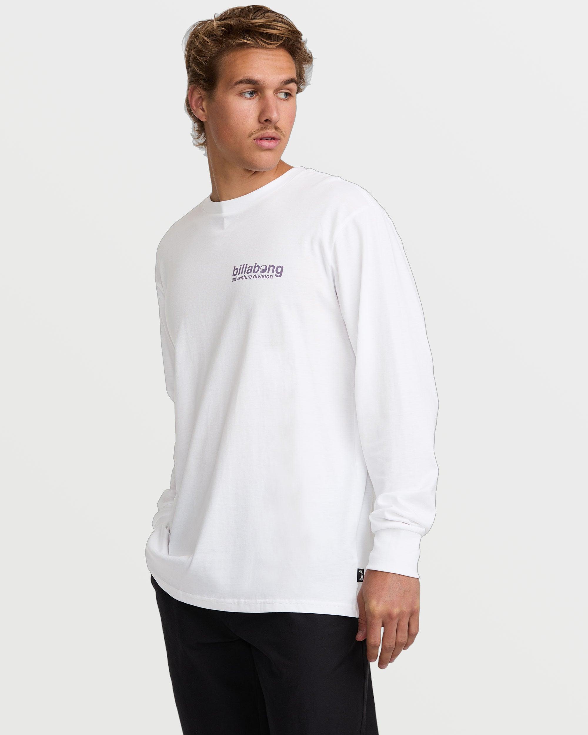 Grow A/Div Long Sleeve Tee - White Male Product Image