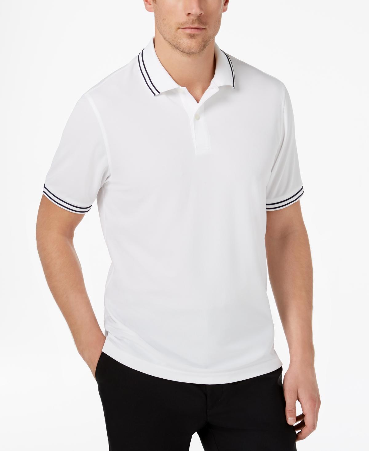 Club Room Mens Performance Stripe Polo, Created for Macys Product Image