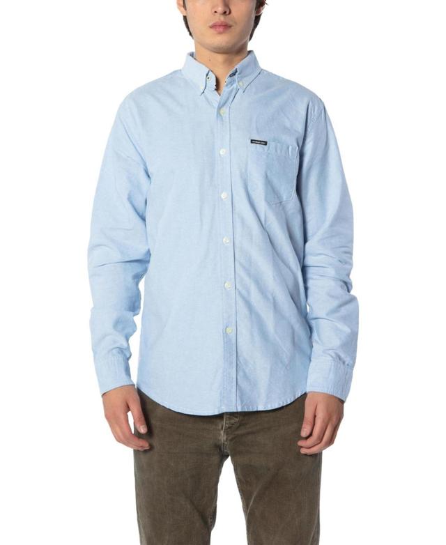 Members Only Mens Oxford Button-Up Dress Shirt Product Image