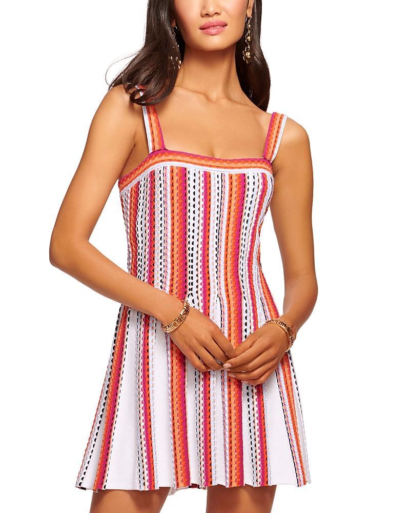 Luisa Striped Mini Dress Product Image