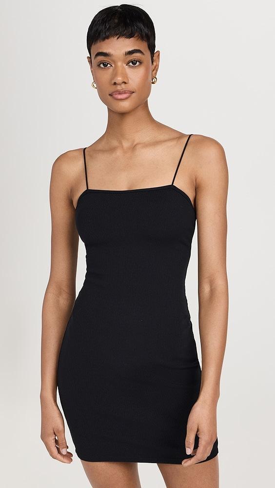 Alo Yoga Ribbed Spaghetti Strap Dress | Shopbop Product Image