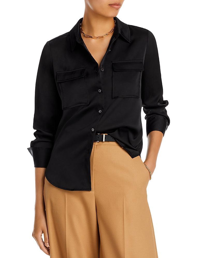 Womens Lorena Chest Pocket Blouse Product Image