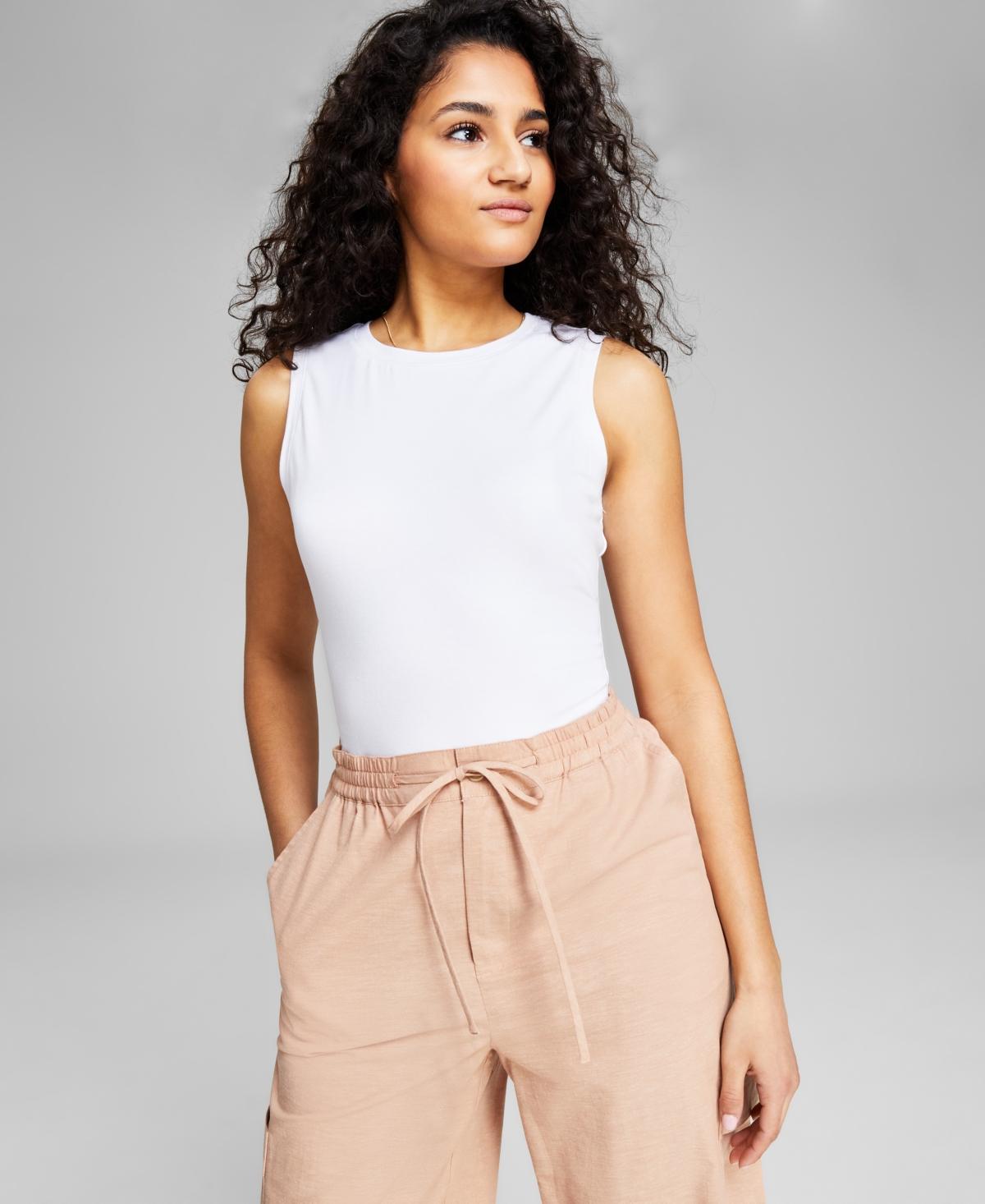 And Now This Womens Sleeveless Crewneck Bodysuit, Created for Macys Product Image