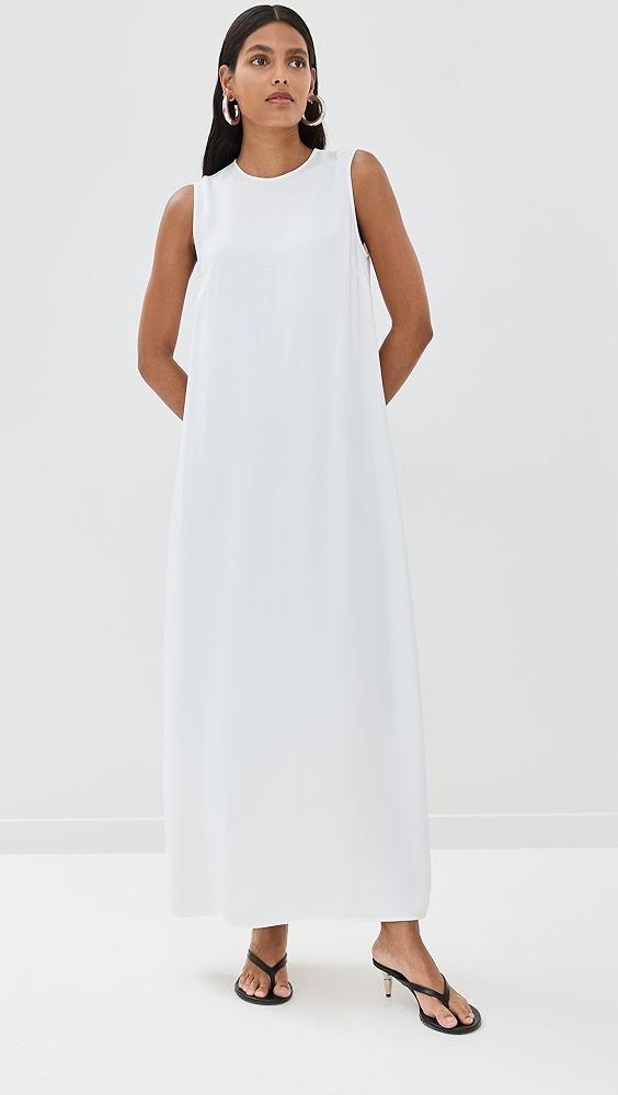 Róhe Sleeveless Fluid Satin Dress | Shopbop Product Image