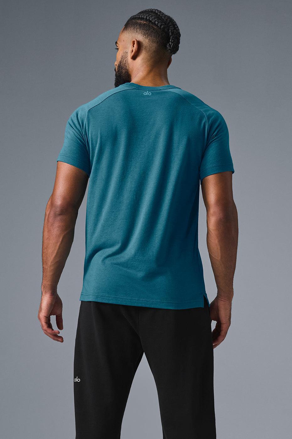 Triumph Raglan Tee - Oceanic Teal Male Product Image