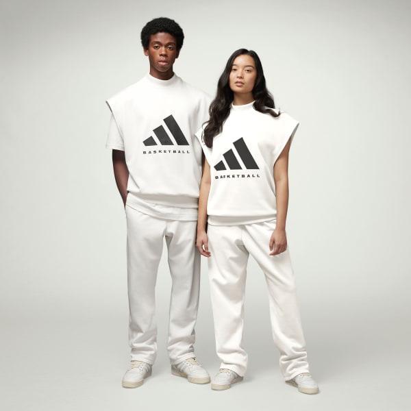 adidas Basketball Sleeveless Sweatshirt Product Image