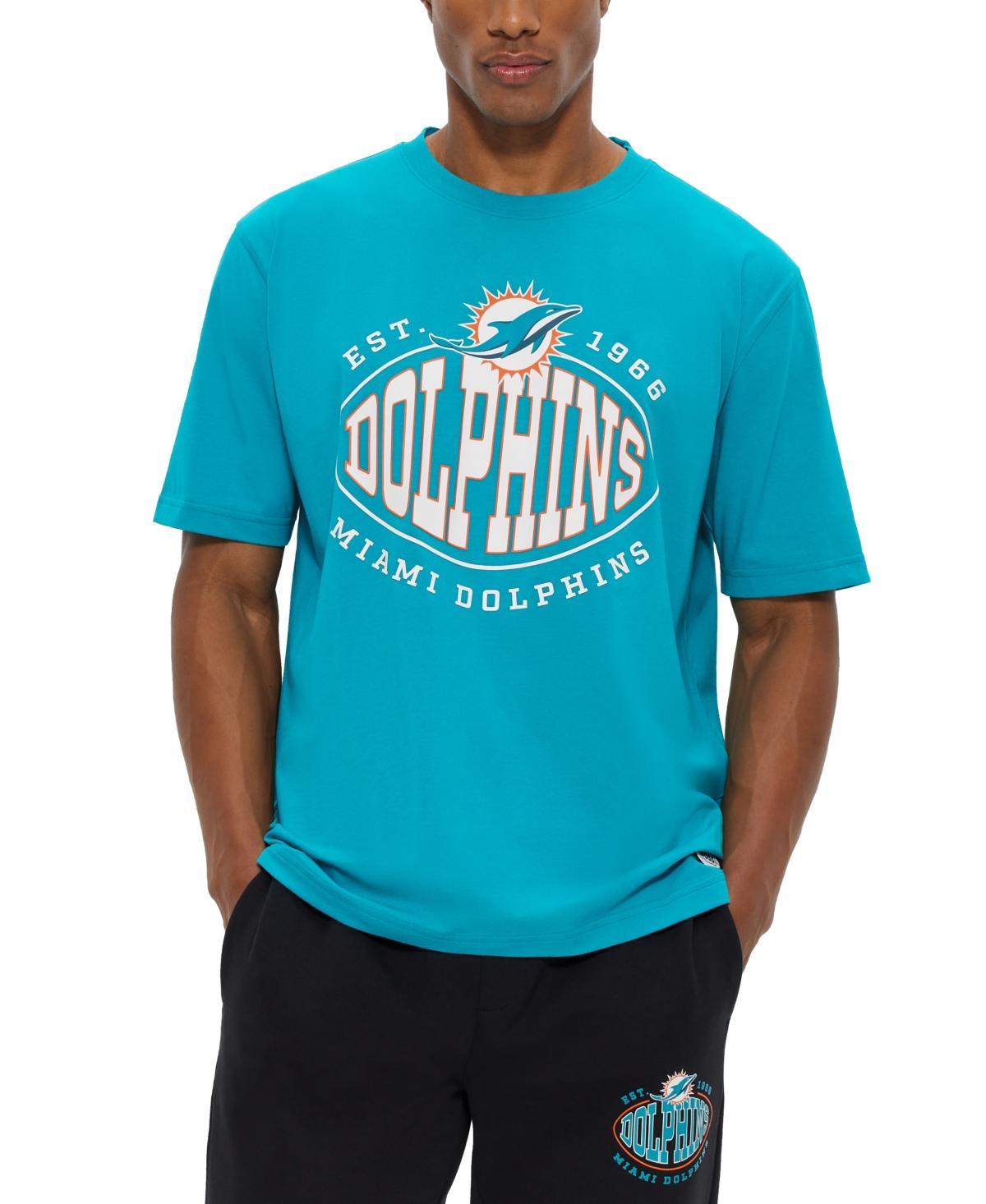 Boss by Hugo Boss Mens Boss x Miami Dolphins Nfl T-shirt product image