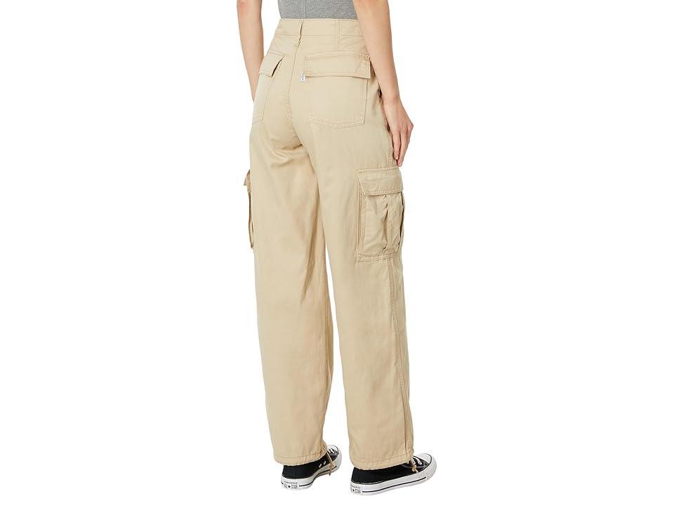 Womens Levis 94 Baggy Cargo Pants Rose Brown Product Image