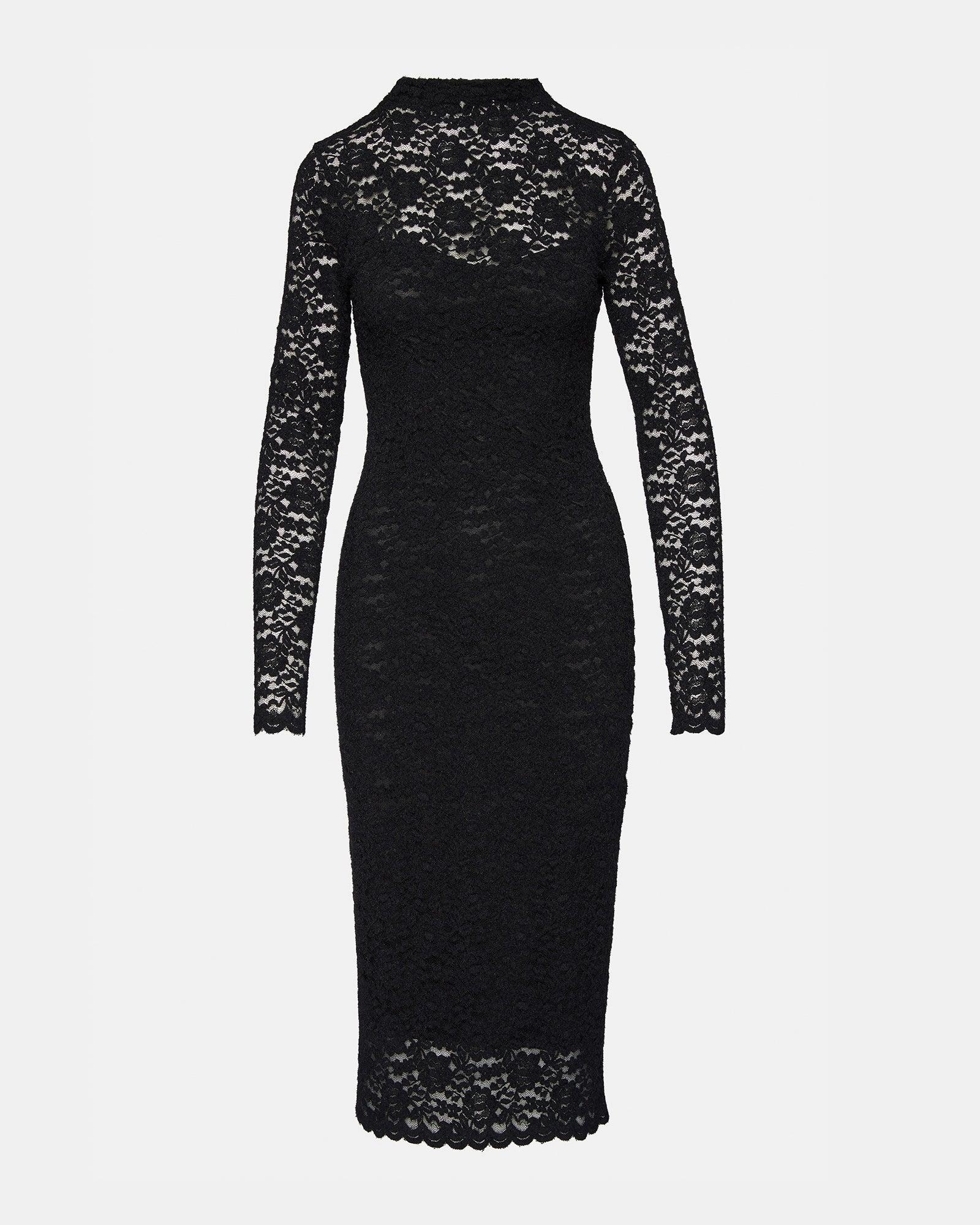 VIVIENNE LACE DRESS BLACK Female Product Image