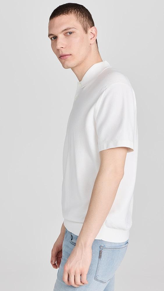 Theory Goris Knit Polo Shirt | Shopbop Product Image