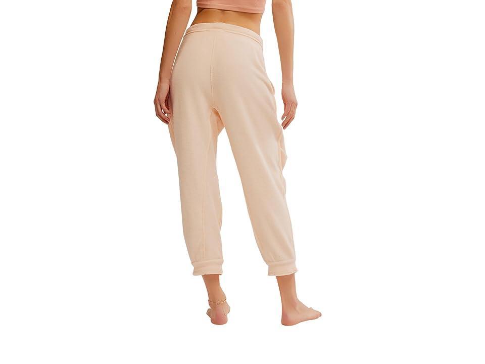 Free People Day Off Fleece Jogger (Tender Peach) Women's Pajama Sets Product Image