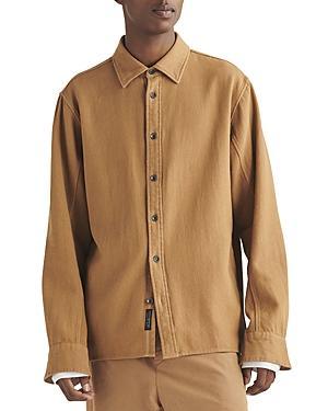 Mens Austin Button-Front Relaxed-Fit Overshirt Product Image