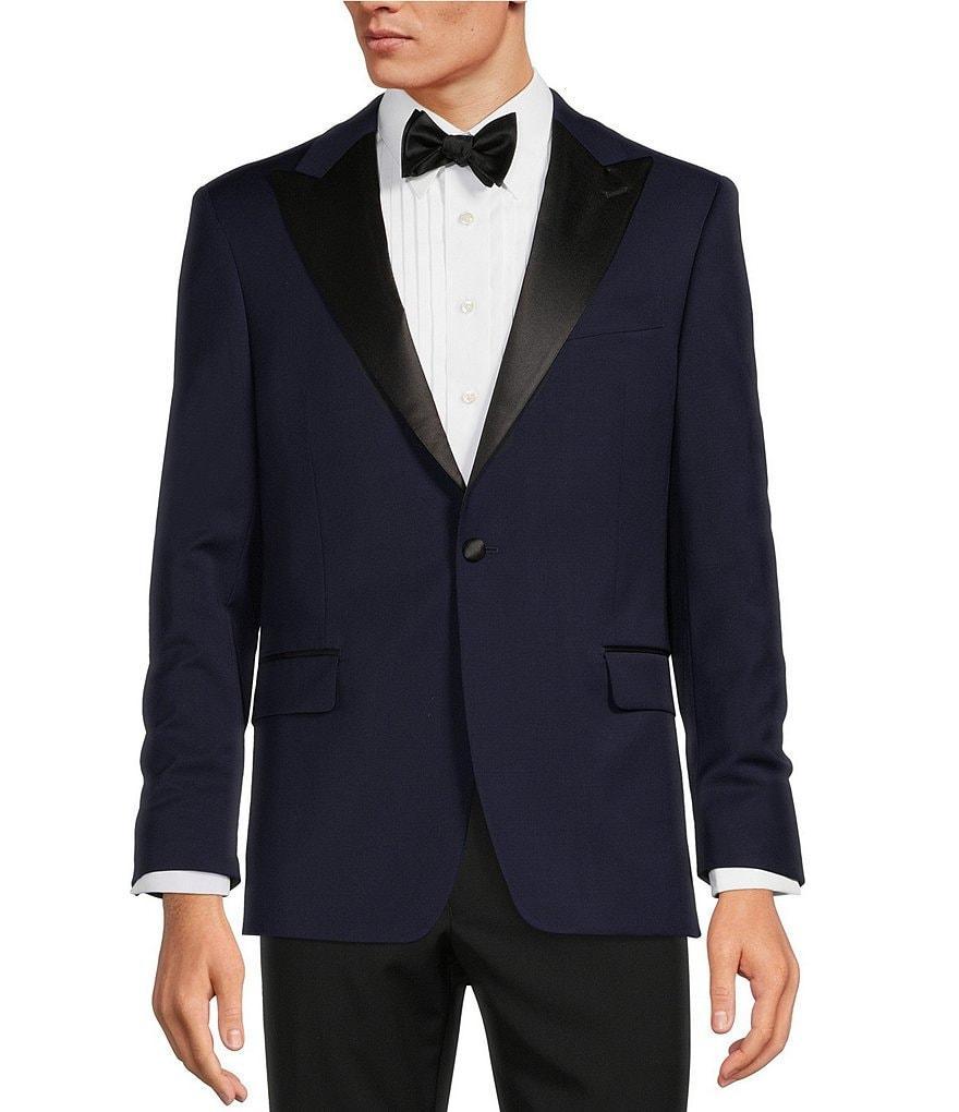 Tre Vero Modern Fit Peak Lapel Tuxedo Jacket Product Image