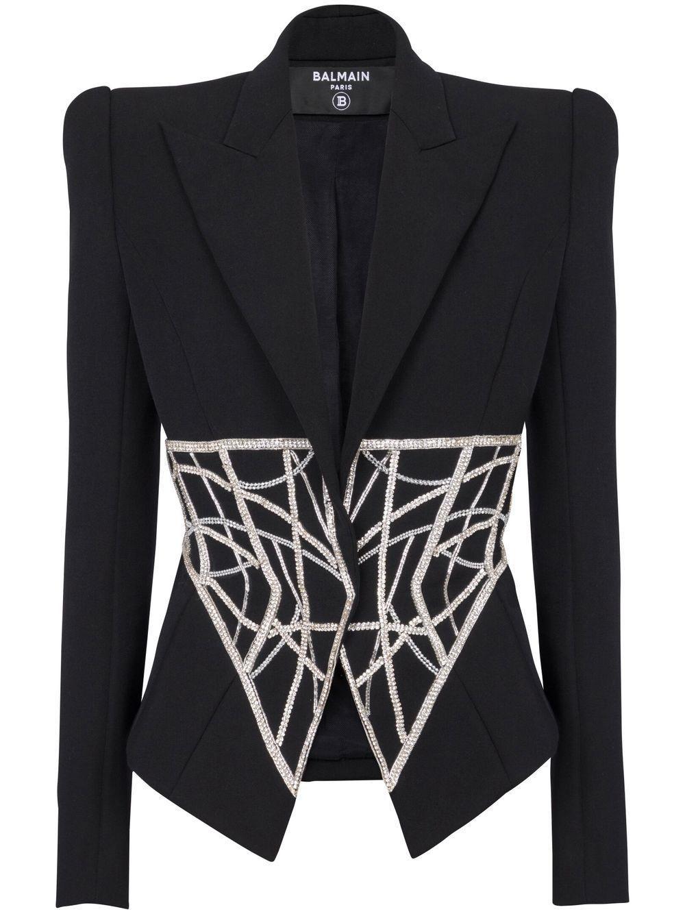 BALMAIN Doppelreihiger Blazer In Black Product Image