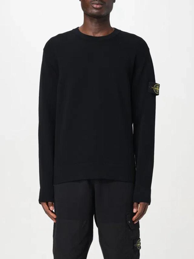 STONE ISLAND Sweater  Men Color Black In Schwarz Product Image