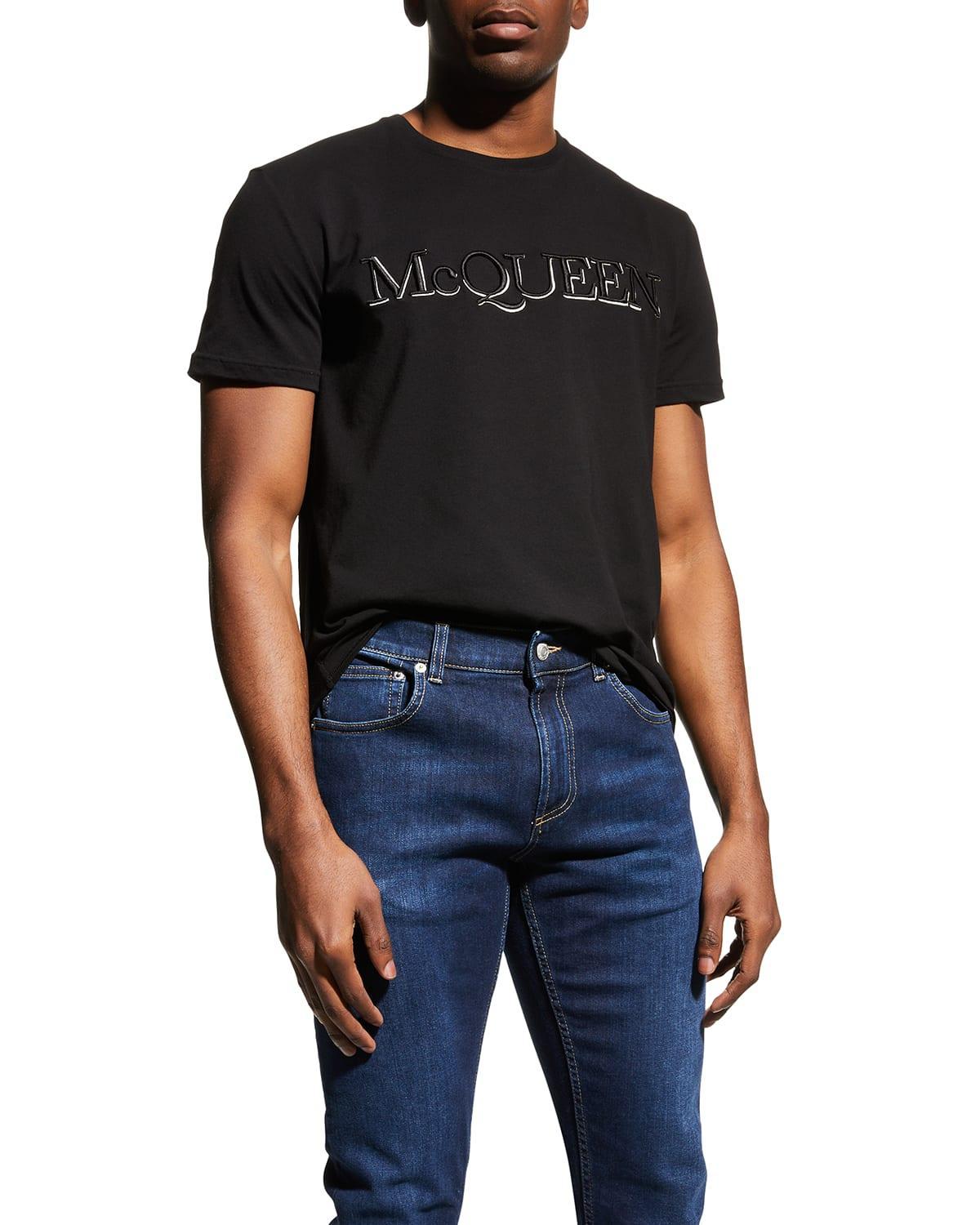 Mens Embroidered Logo T-Shirt Product Image