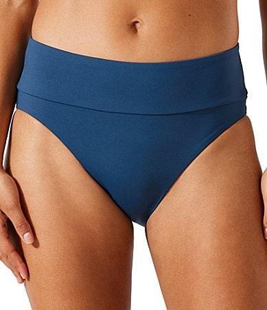 Tommy Bahama Palm Modern High Waist Bikini Bottoms Product Image