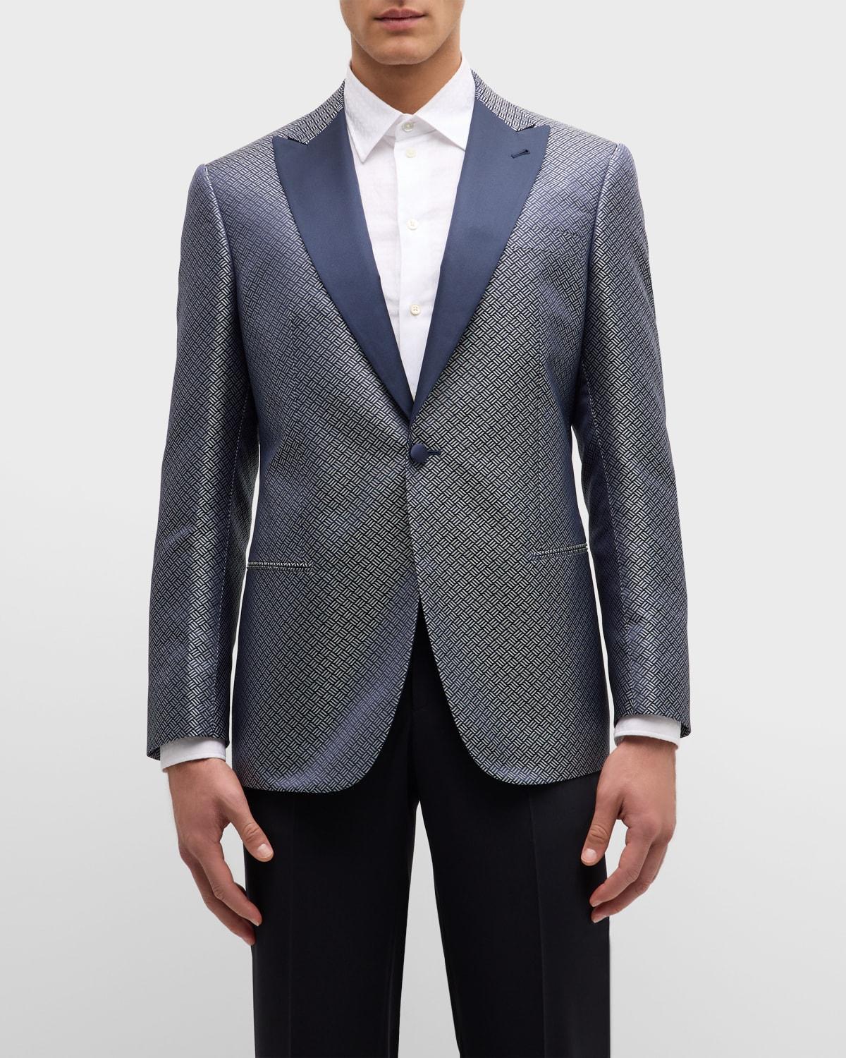 Mens Geo Jacquard Dinner Jacket Product Image