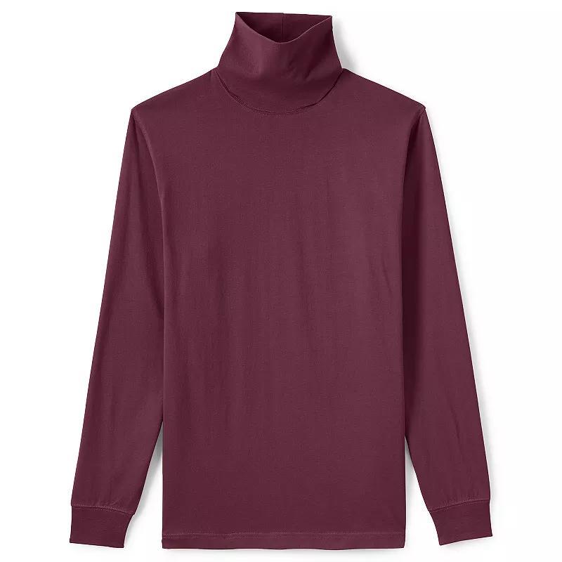 Big & Tall Lands End Super-T Classic-Fit Turtleneck, Mens Product Image