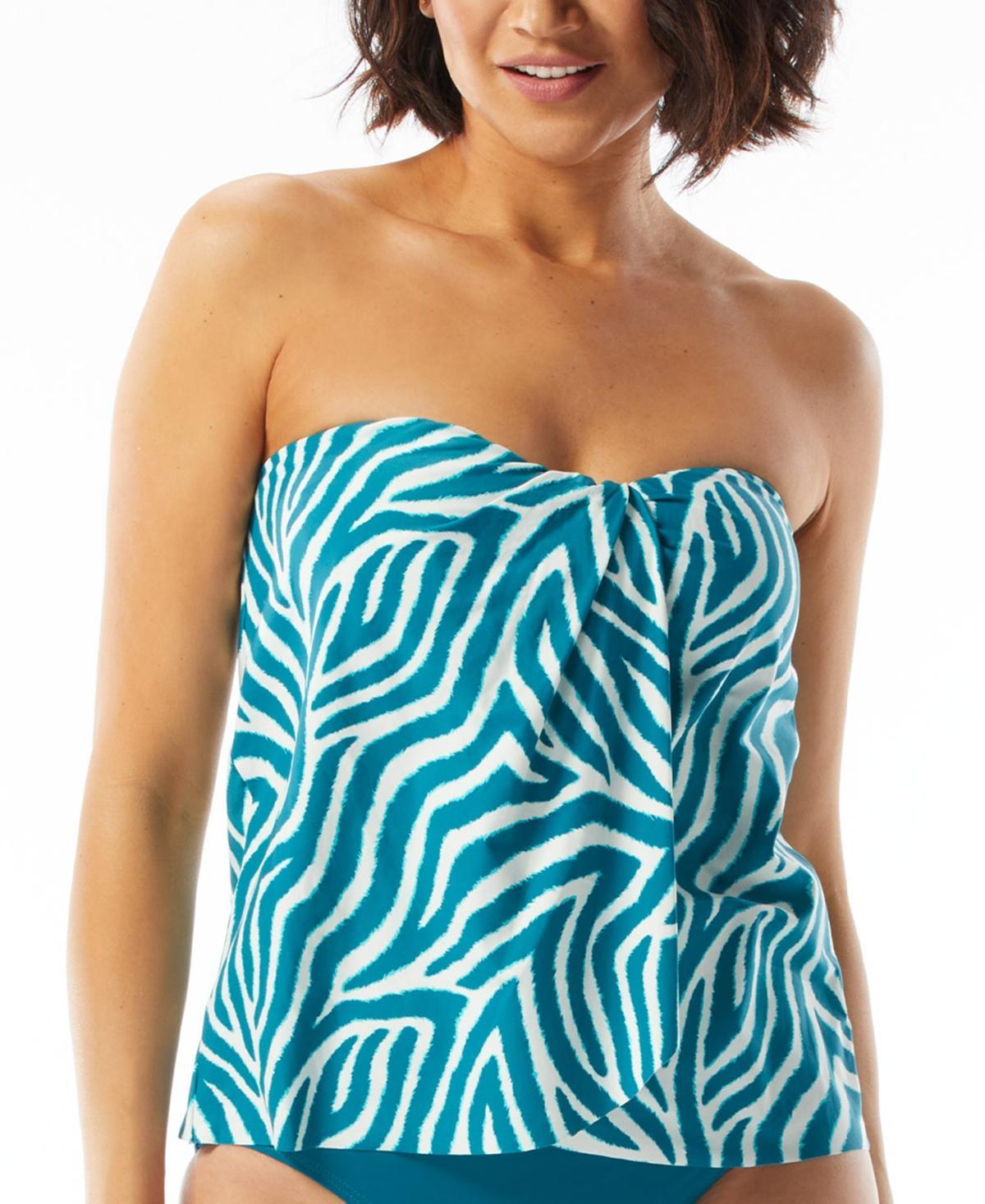 Coco Reef Womens Contours Clarity Bandeau Tankini Top Product Image