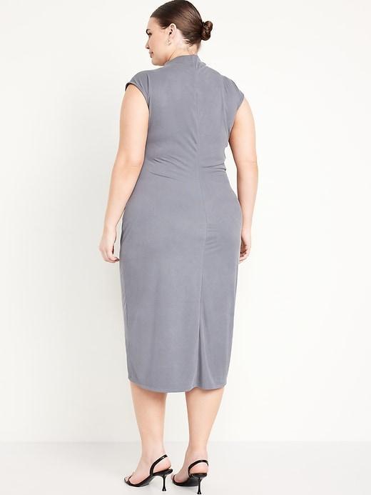 Ruched Midi Dress Product Image